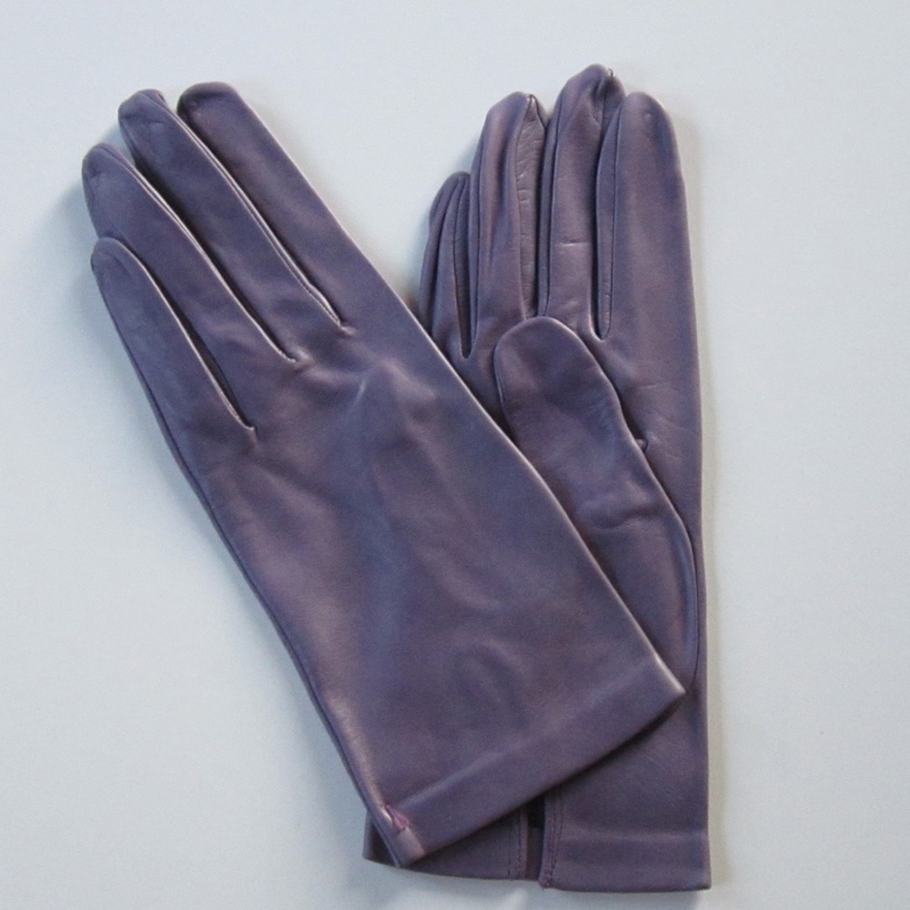 NEW Lavender Italian Leather Driving Gloves- Unlined